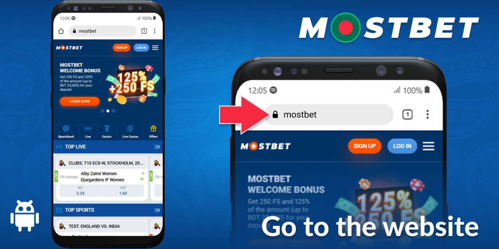 Visit Mostbet Bangladesh website